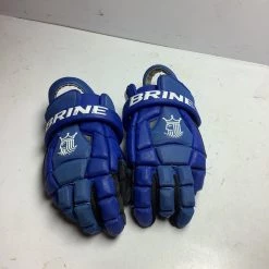 Best Price - Used Brine LG Men's Lacrosse Gloves Royal Blue