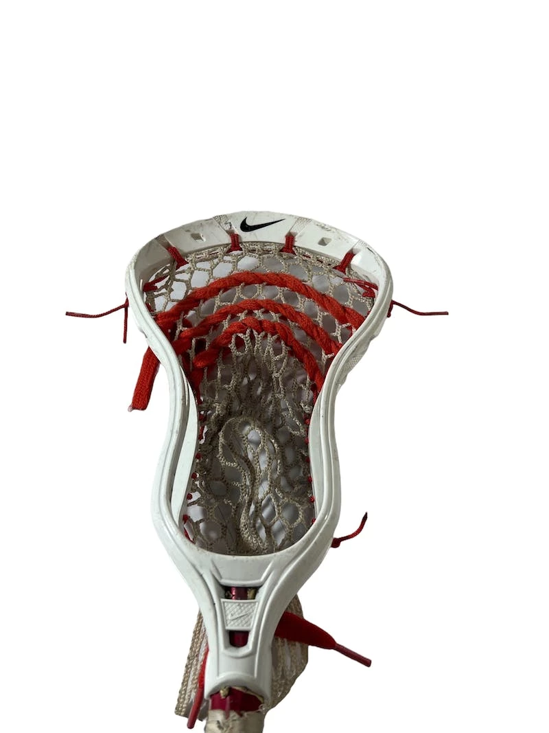 Free Shipping - Used Nike Lakota U Aluminum Men's Complete Lacrosse Stick Men's Complete Lacrosse Sticks White 5 Free Shipping - Used Nike Lakota U Aluminum Men's Complete Lacrosse Stick Men's Complete Lacrosse Sticks White - Image 3