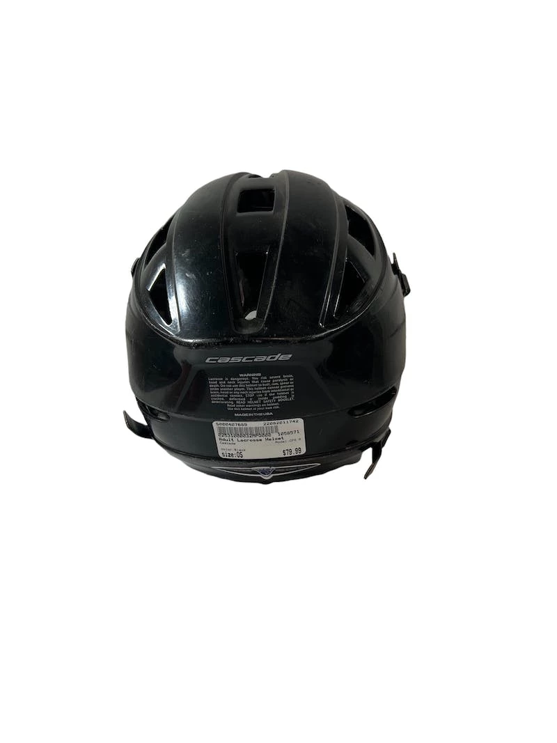 Free Shipping - Used Cascade CPX R One Size Lacrosse Helmet Lacrosse Helmets Black 6 Free Shipping - Used Cascade CPX R One Size Lacrosse Helmet Lacrosse Helmets Black - Image 4