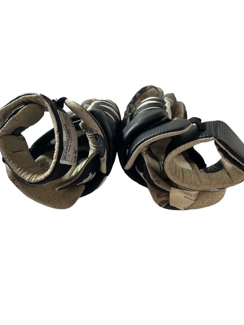 Free Shipping - Used Brine King MD Men's Lacrosse Gloves Black 5 Free Shipping - Used Brine King MD Men's Lacrosse Gloves Black - Image 3