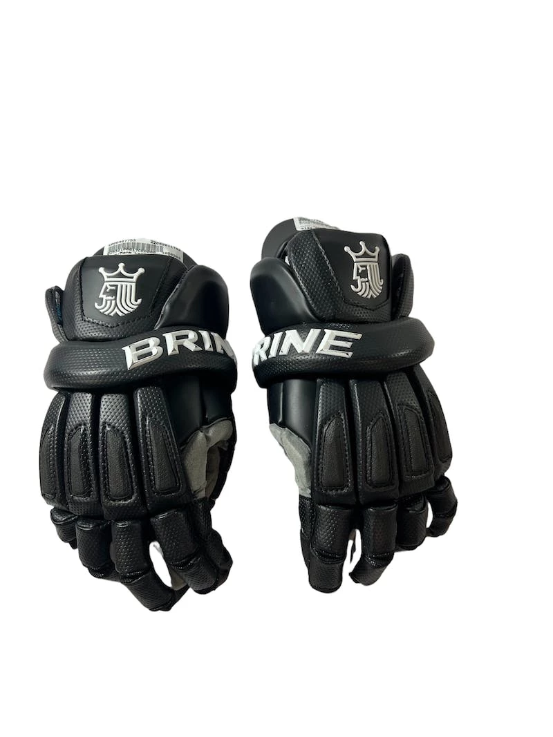 Best Price - Used Brine KINGKing Elite MD Men's Lacrosse Gloves Black 3 Best Price - Used Brine KINGKing Elite MD Men's Lacrosse Gloves Black