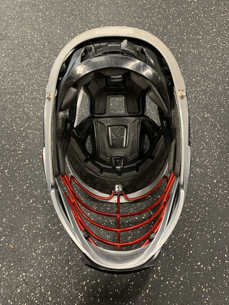 Shipping Included - Used Cascade S RED CHROME Fits All Lacrosse Helmets Grey 4 Shipping Included - Used Cascade S RED CHROME Fits All Lacrosse Helmets Grey - Image 2