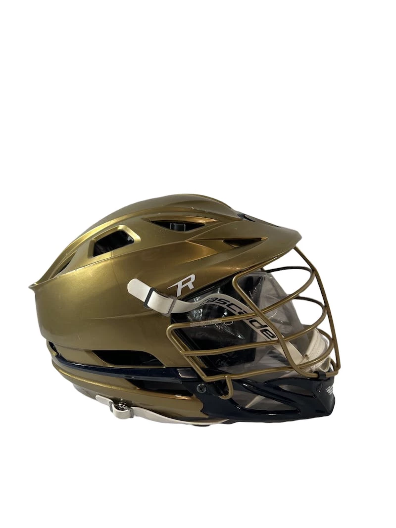 Shipping Included - Used Cascade R One Size Lacrosse Helmet Gold 3 Shipping Included - Used Cascade R One Size Lacrosse Helmet Gold
