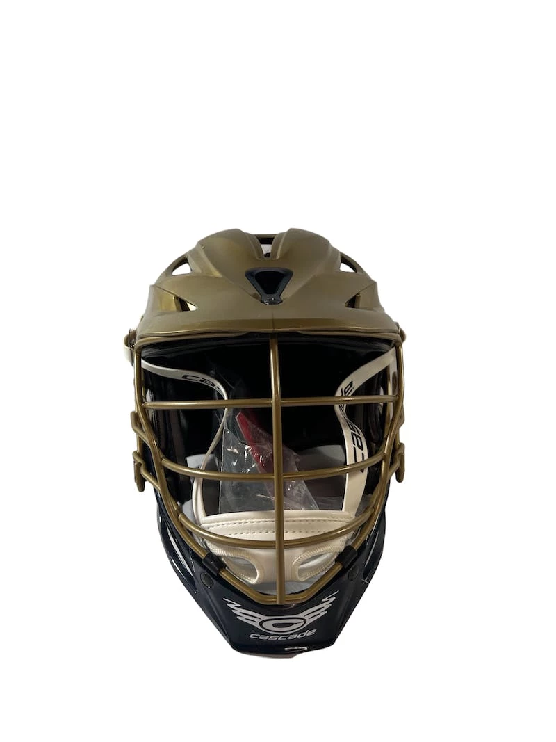 Shipping Included - Used Cascade R One Size Lacrosse Helmet Gold 5 Shipping Included - Used Cascade R One Size Lacrosse Helmet Gold - Image 3