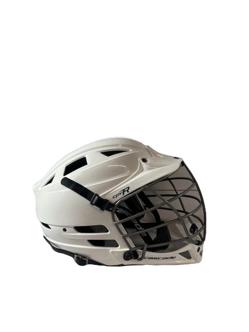 Best Price - Used Cascade CPV-R One Size Lacrosse Helmet Lacrosse Helmets White 3 Best Price - Used Cascade CPV-R One Size Lacrosse Helmet Lacrosse Helmets White
