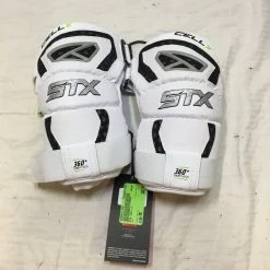 On Sale - Used STX CELL V MD Lacrosse Arm Pads And Guards White