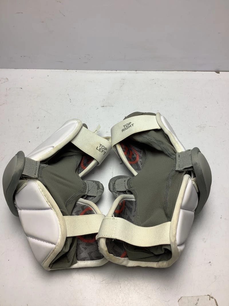 Shipping Included - Used Warrior BURN MD Lacrosse Arm Pads And Guards Lacrosse / Arm Pads & Guards White 4 Shipping Included - Used Warrior BURN MD Lacrosse Arm Pads And Guards Lacrosse / Arm Pads & Guards White - Image 2