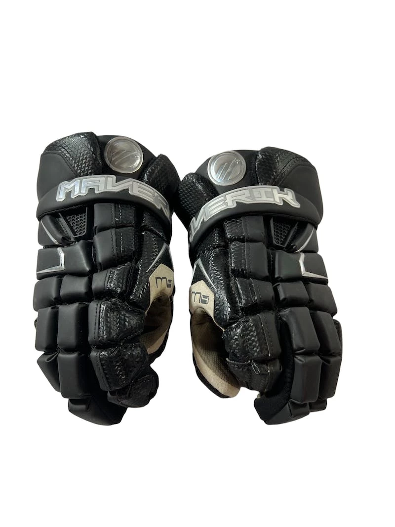 The Surprise Price - Used Maverik M4 12" Men's Lacrosse Gloves Black 3 The Surprise Price - Used Maverik M4 12" Men's Lacrosse Gloves Black