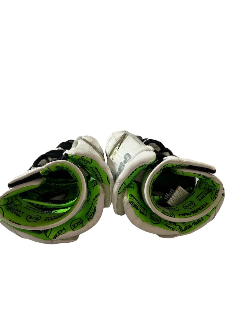 Best Price - Used Maverik M4 12" Men's Lacrosse Gloves White 5 Best Price - Used Maverik M4 12" Men's Lacrosse Gloves White - Image 3