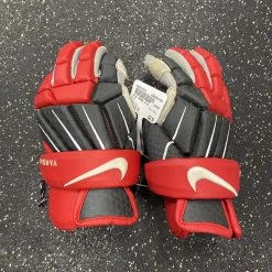 The Surprise Price - Used Nike VANDAL 13" Men's Lacrosse Gloves Red
