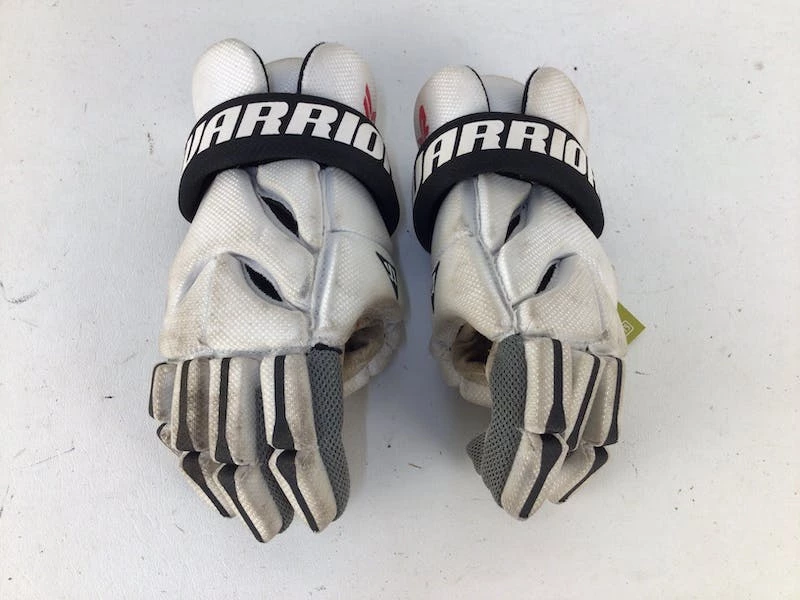Shipping Included - Used Warrior RABIL NEXT 10 IN LAX GLOVES 10" Junior Lacrosse Gloves White 3 Shipping Included - Used Warrior RABIL NEXT 10 IN LAX GLOVES 10" Junior Lacrosse Gloves White