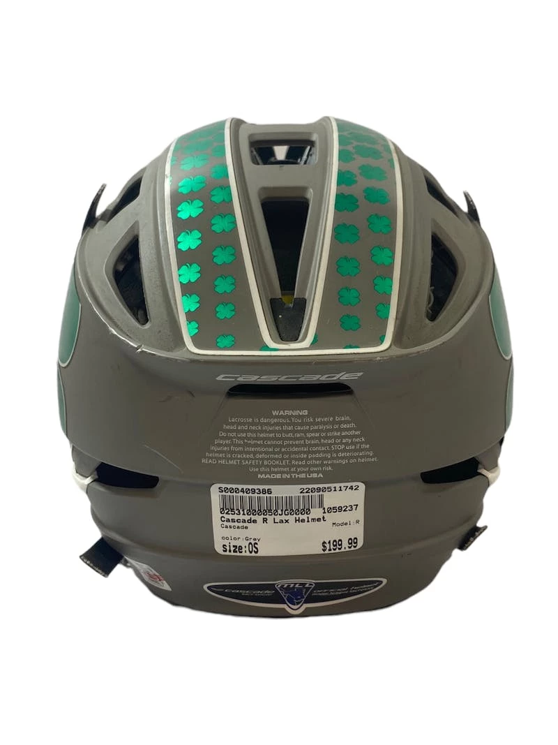 Discount - Used Cascade R One Size Lacrosse Helmet Lacrosse Helmets Grey 6 Discount - Used Cascade R One Size Lacrosse Helmet Lacrosse Helmets Grey - Image 4