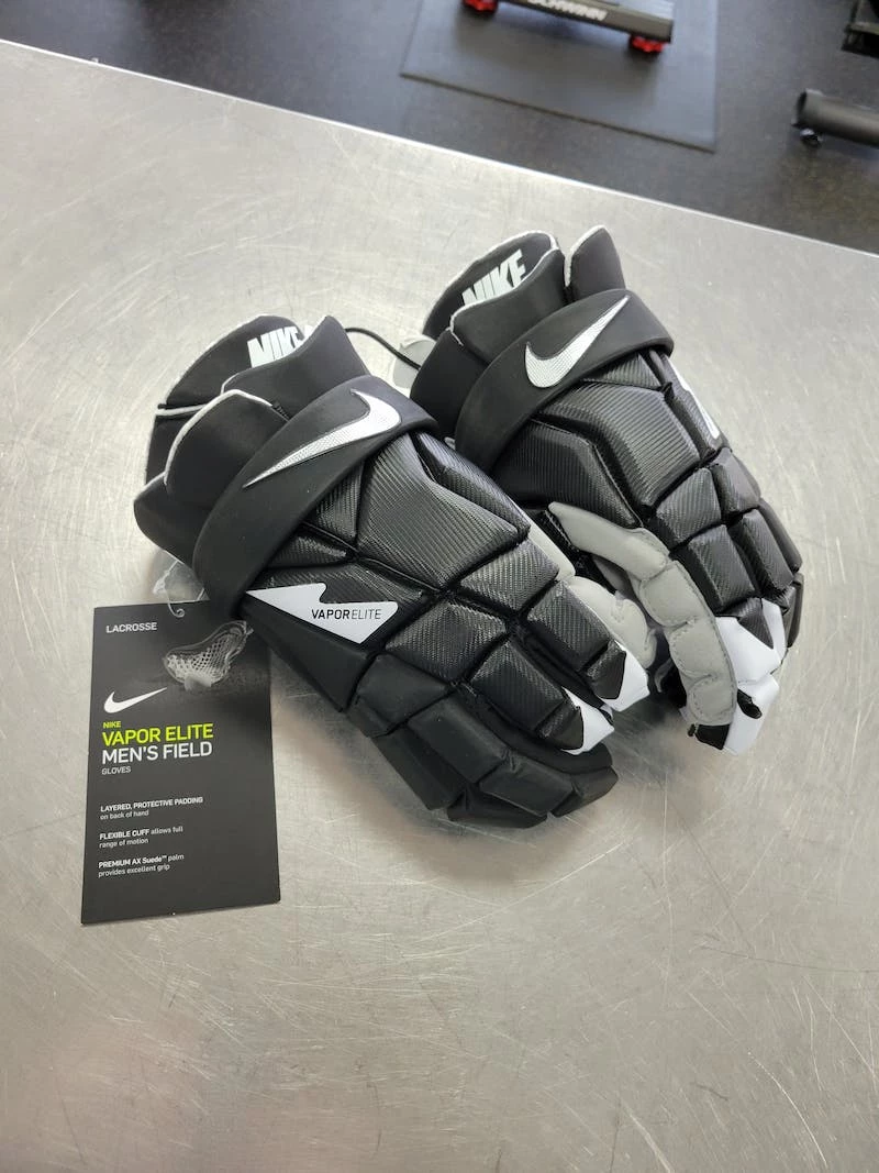 Shipping Included - New Nike VAPOR LITE LG Men's Lacrosse Gloves Black 3 Shipping Included - New Nike VAPOR LITE LG Men's Lacrosse Gloves Black