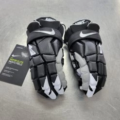 Best Price - New Nike VAPOR LITE MD Men's Lacrosse Gloves Black