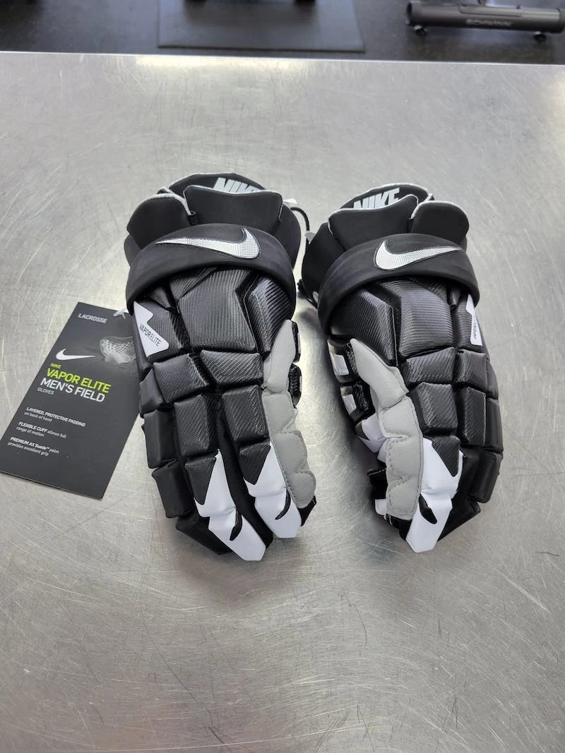 Best Price - New Nike VAPOR LITE MD Men's Lacrosse Gloves Black 3 Best Price - New Nike VAPOR LITE MD Men's Lacrosse Gloves Black