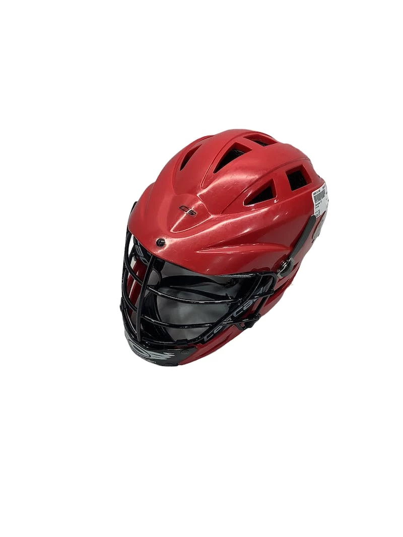 Discount - Used Cascade CS SM Lacrosse Helmets Red 3 Discount - Used Cascade CS SM Lacrosse Helmets Red