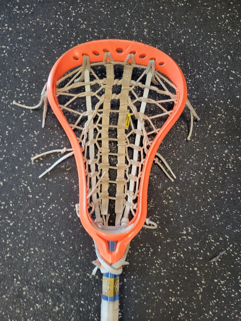 Discount - Used Brine MYNX 41" Aluminum Women's Complete Lacrosse Sticks Orange 5 Discount - Used Brine MYNX 41" Aluminum Women's Complete Lacrosse Sticks Orange - Image 3