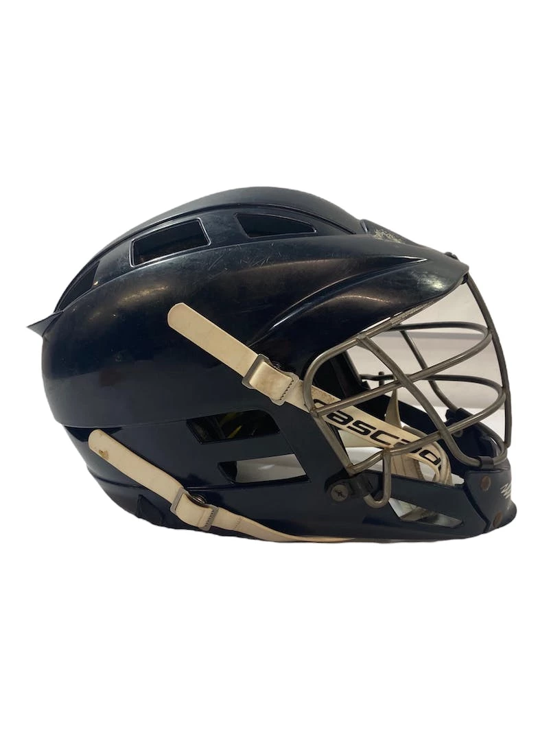 Free Shipping - Used Cascade CS-R One Size Lacrosse Helmet Lacrosse Helmets Navy Blue 3 Free Shipping - Used Cascade CS-R One Size Lacrosse Helmet Lacrosse Helmets Navy Blue