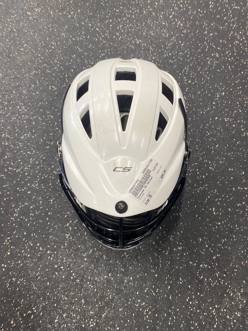 Discount - Used Cascade CS One Size Lacrosse Helmets White 3 Discount - Used Cascade CS One Size Lacrosse Helmets White