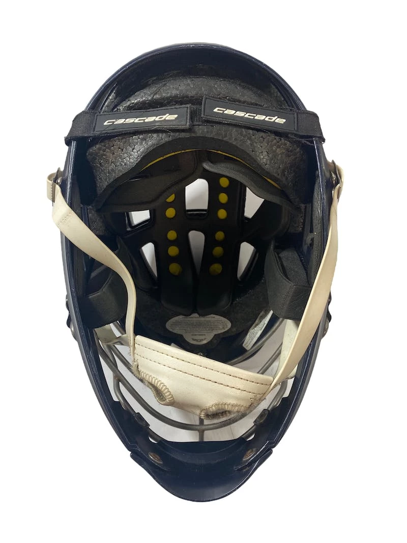 Free Shipping - Used Cascade CS-R One Size Lacrosse Helmet Lacrosse Helmets Navy Blue 7 Free Shipping - Used Cascade CS-R One Size Lacrosse Helmet Lacrosse Helmets Navy Blue - Image 5