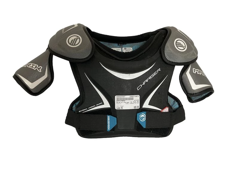 The Surprise Price - Used Maverik CHARGER SH PADS XS Lacrosse Shoulder Pads Black 3 The Surprise Price - Used Maverik CHARGER SH PADS XS Lacrosse Shoulder Pads Black