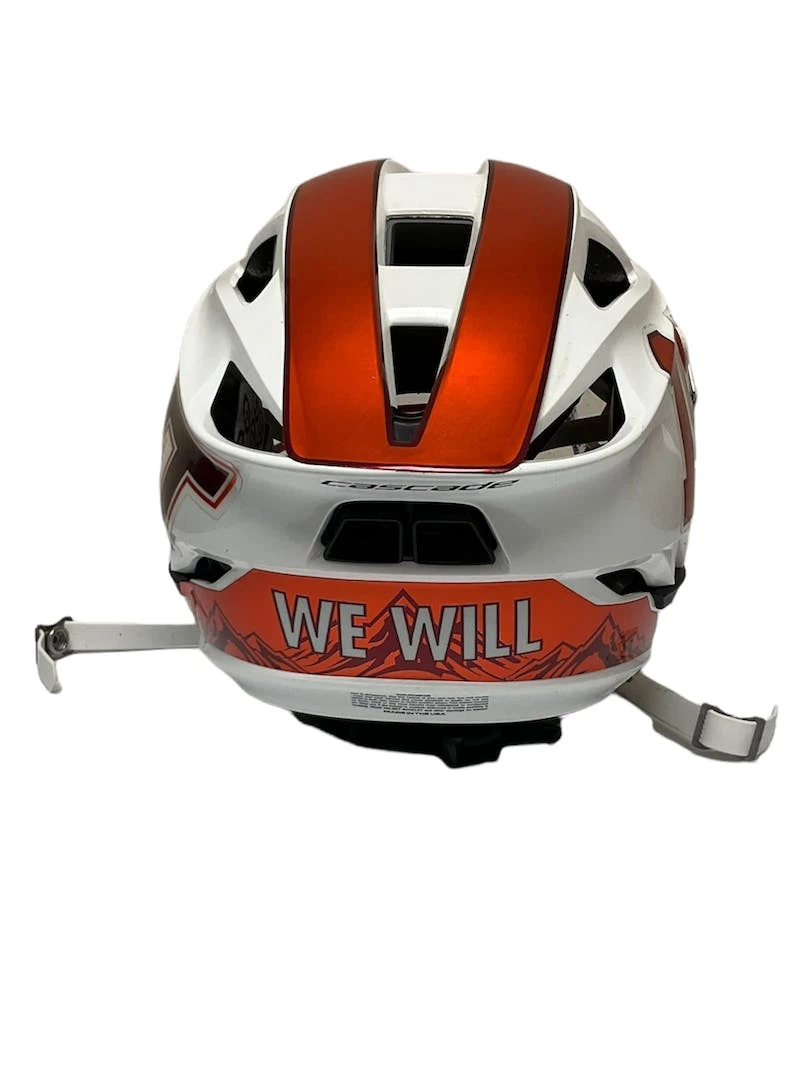 Discount - Used Cascade S VIRGINIA TECH One Size Lacrosse Helmets White 5 Discount - Used Cascade S VIRGINIA TECH One Size Lacrosse Helmets White - Image 3