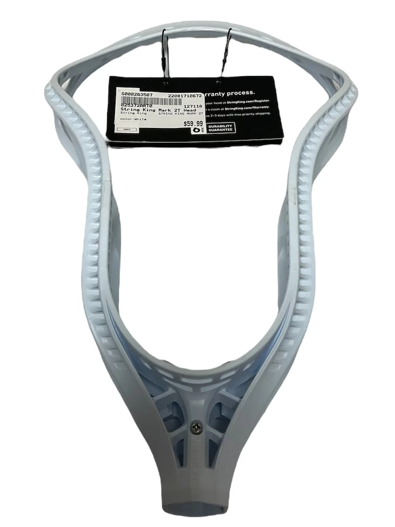 Free Shipping - Used String King STRING KING MARK 2T Men's Lacrosse Heads White 5 Free Shipping - Used String King STRING KING MARK 2T Men's Lacrosse Heads White - Image 3
