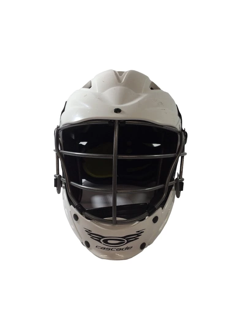 Discount - Used Cascade CS-R One Size Lacrosse Helmet Lacrosse Helmets White 4 Discount - Used Cascade CS-R One Size Lacrosse Helmet Lacrosse Helmets White - Image 2