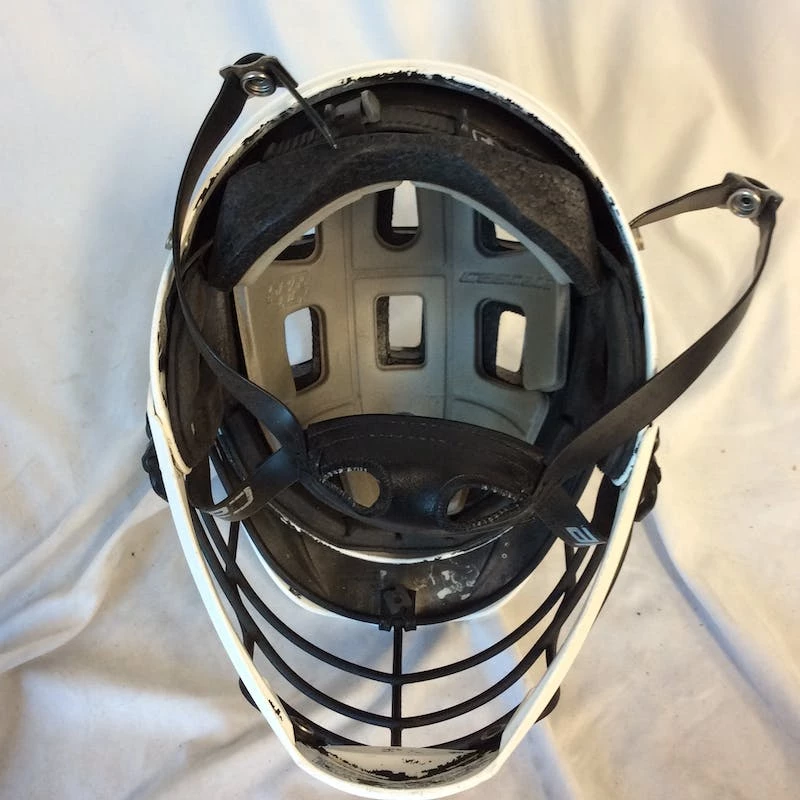 Free Shipping - Used Cascade HELMET One Size Lacrosse Helmets White 4 Free Shipping - Used Cascade HELMET One Size Lacrosse Helmets White - Image 2
