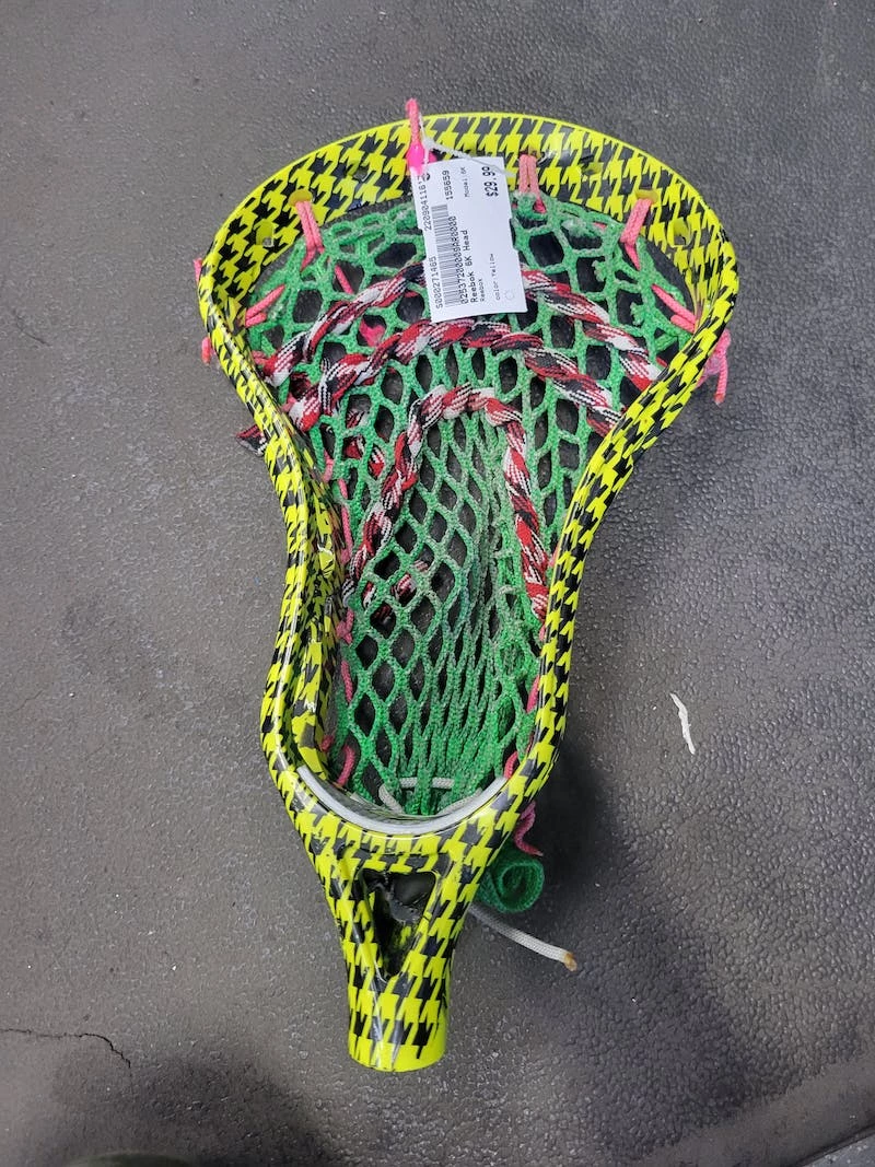 Discount - Used Reebok 6K Men's Lacrosse Heads Yellow 3 Discount - Used Reebok 6K Men's Lacrosse Heads Yellow