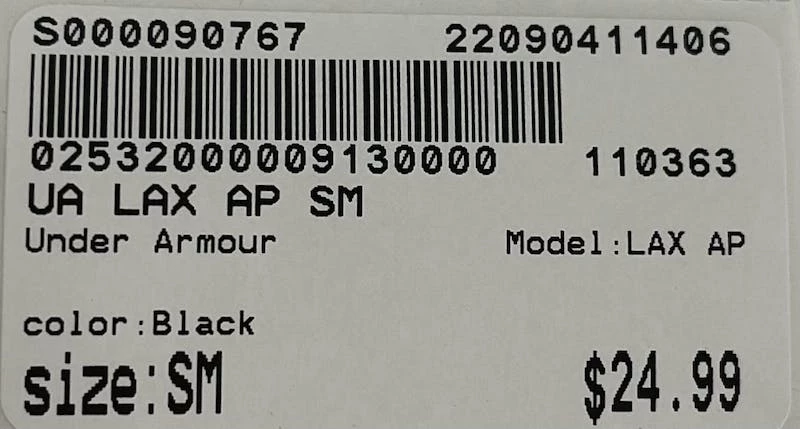 Best Price - Used Under Armour LAX SM Lacrosse Arm Pads And Guards Black 5 Best Price - Used Under Armour LAX SM Lacrosse Arm Pads And Guards Black - Image 3