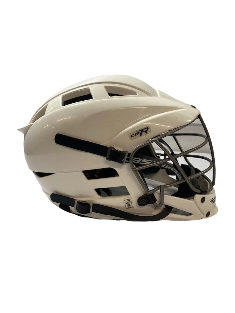 Free Shipping - Used Cascade CS-R Youth One Size Lacrosse Helmet Lacrosse Helmets White 3 Free Shipping - Used Cascade CS-R Youth One Size Lacrosse Helmet Lacrosse Helmets White