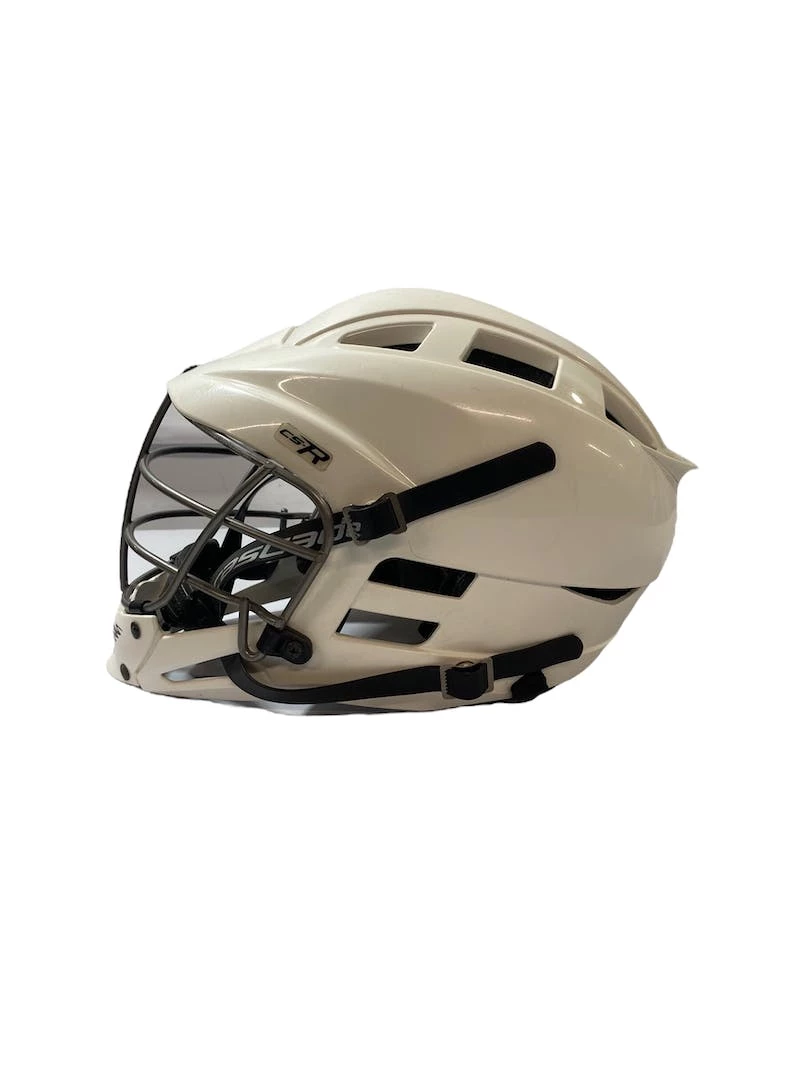 Free Shipping - Used Cascade CS-R Youth One Size Lacrosse Helmet Lacrosse Helmets White 5 Free Shipping - Used Cascade CS-R Youth One Size Lacrosse Helmet Lacrosse Helmets White - Image 3
