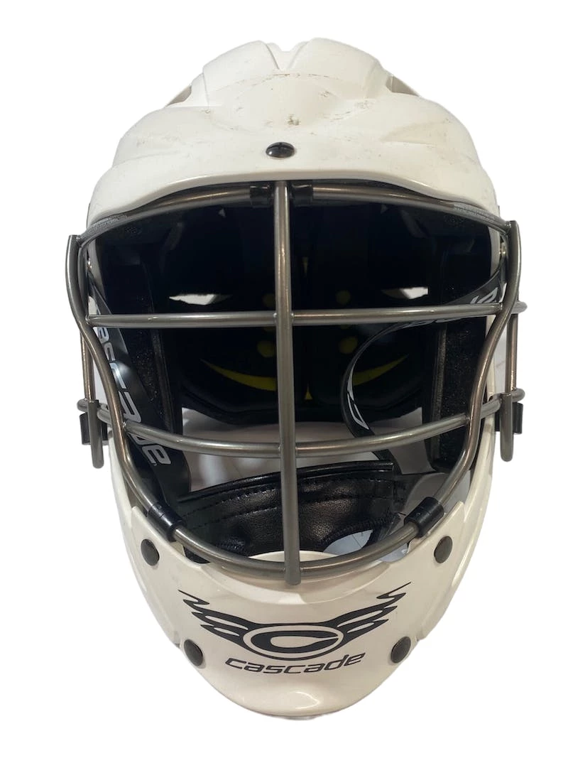 Discount - Used Cascade CS-R One Size Lacrosse Helmet White 5 Discount - Used Cascade CS-R One Size Lacrosse Helmet White - Image 3