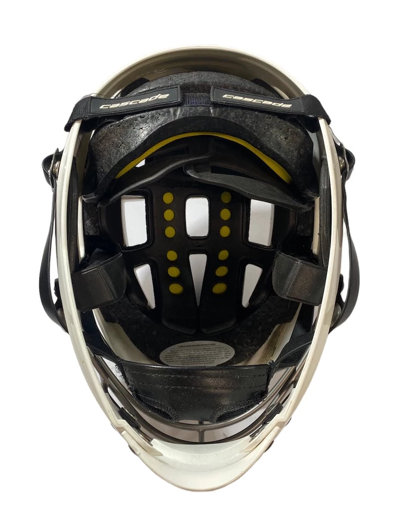 Free Shipping - Used Cascade CS-R Youth One Size Lacrosse Helmet Lacrosse Helmets White 7 Free Shipping - Used Cascade CS-R Youth One Size Lacrosse Helmet Lacrosse Helmets White - Image 5