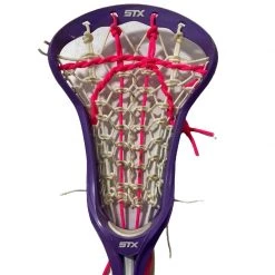 Shipping Included - Used STX Crux 100 42" Aluminum Women's Complete Lacrosse Stick Purple