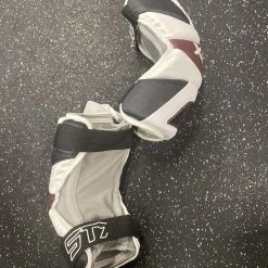 On Sale - Used STX CELL 3 LG Lacrosse Arm Pads And Guards White