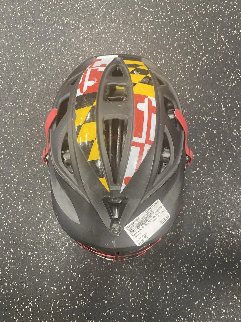 Free Shipping - Used Cascade R HELMET One Size Lacrosse Helmets Black 3 Free Shipping - Used Cascade R HELMET One Size Lacrosse Helmets Black