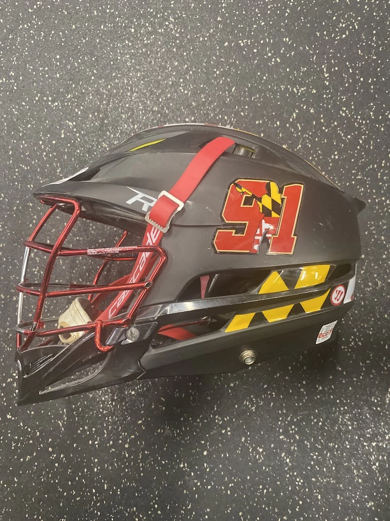 Free Shipping - Used Cascade R HELMET One Size Lacrosse Helmets Black 4 Free Shipping - Used Cascade R HELMET One Size Lacrosse Helmets Black - Image 2