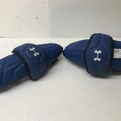 On Sale - Used Under Armour SS LG Lacrosse Arm Pads And Guards Royal Blue