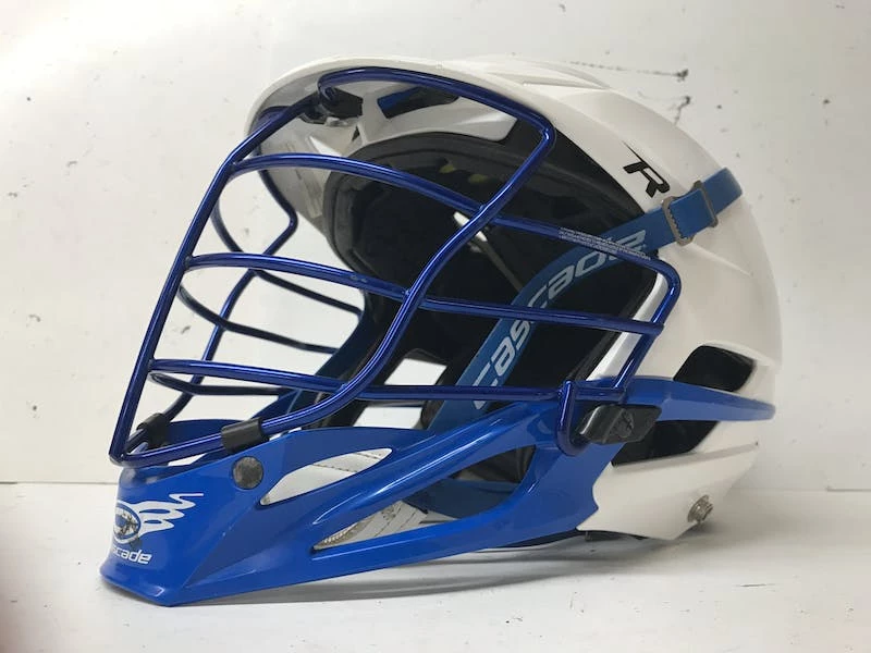 Shipping Included - Used Cascade R HELMET One Size Lacrosse Helmets White 3 Shipping Included - Used Cascade R HELMET One Size Lacrosse Helmets White