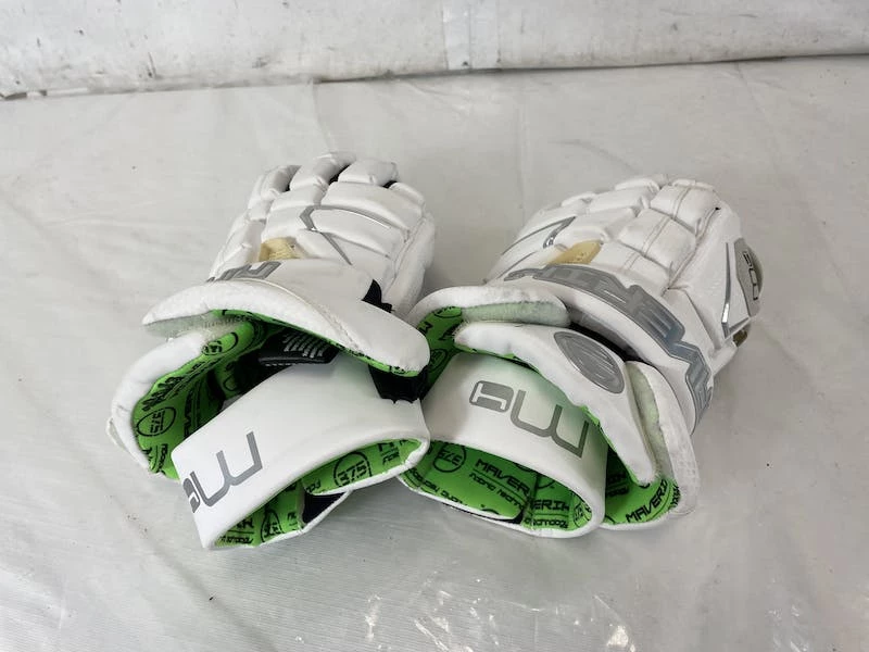 Discount - Used Maverik M4 13" (LG) Lacrosse Gloves White 5 Discount - Used Maverik M4 13" (LG) Lacrosse Gloves White - Image 3
