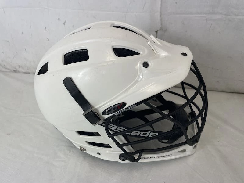 Discount - Used Cascade CPV S/M Lacrosse Helmet White 6 Discount - Used Cascade CPV S/M Lacrosse Helmet White - Image 4