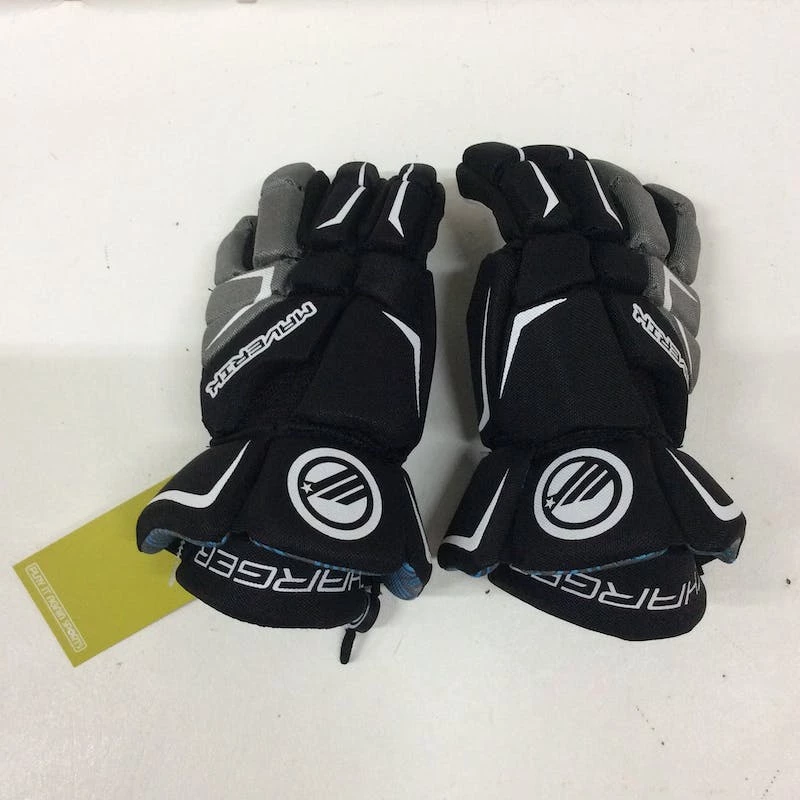 Free Shipping - Used Maverik CHARGER 10" Junior Lacrosse Gloves Black 3 Free Shipping - Used Maverik CHARGER 10" Junior Lacrosse Gloves Black