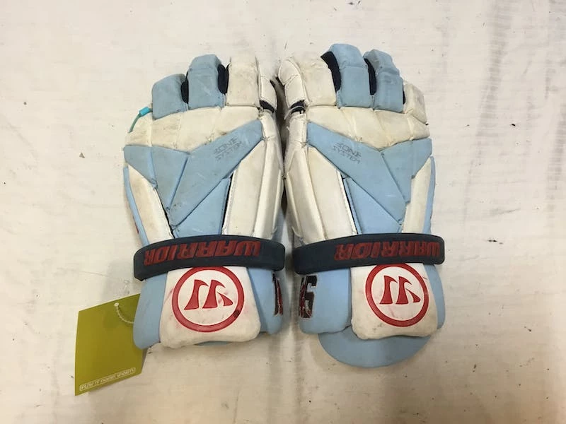 The Surprise Price - Used Warrior EVO LG Men's Lacrosse Gloves White 3 The Surprise Price - Used Warrior EVO LG Men's Lacrosse Gloves White