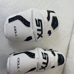 Shipping Included - Used STX CELL IV GEO FLEX II LG Lacrosse Arm Pads White
