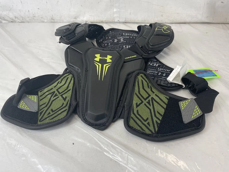 Best Price - Used Under Armour COMMAND Junior LG Lacrosse Shoulder Pads Black 3 Best Price - Used Under Armour COMMAND Junior LG Lacrosse Shoulder Pads Black