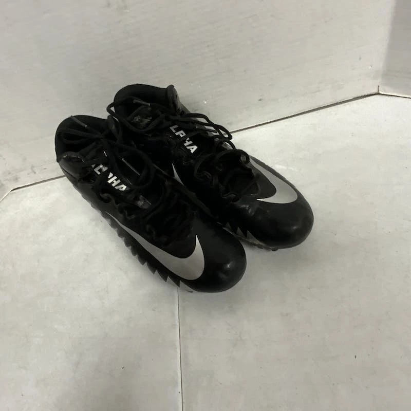 On Sale - Used Nike Senior 10 Lacrosse Cleats For Men's Black 6 On Sale - Used Nike Senior 10 Lacrosse Cleats For Men's Black - Image 4