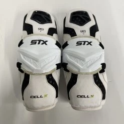Shipping Included - Used STX CELL IV MD Lacrosse Arm Pads And Guards White