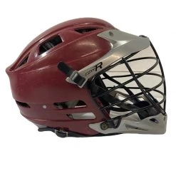 Free Shipping - Used Cascade CPX-R One Size Lacrosse Helmet Maroon
